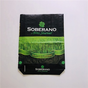 Sac d'emballage pour semences d'agriculture biologique, en polypropylène tissé, imperméable, avec fond carré, laminé, 50 kg, PE Liner - Product Image 2