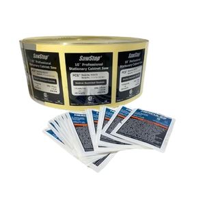 สติกเกอร์ไดคัทแผ่นฟอยล์สีทองสำหรับงานหัตถกรรมเชิงพาณิชย์และของขวัญฉลากกันน้ำและกันรังสียูวี - Product Image 3