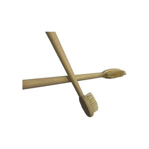 Brosse <span class=keywords><strong>à</strong></span> <span class=keywords><strong>dents</strong></span> en bambou de qualité supérieure, en poils de sanglier naturels, écologiques, moyens, pour hôtels et voyages - Product Image 4