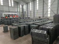 Grille de drainage en fonte ductile robuste pour la construction routière, haute qualité, directement de l'usine, services de fonderie B125 C250 D400