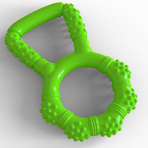 Jouet à mâcher pour chien en TPR <span class=keywords><strong>ultra</strong></span> résistant, interactif, pour le nettoyage des dents, OEM ODM - Product Image 2