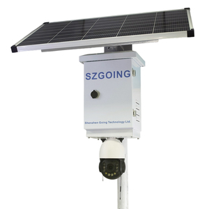 Szgoing tốt nhất 12MP thương mại năng lượng mặt trời cctv Hệ thống an ninh không dây <span class=keywords><strong>IP</strong></span> PTZ máy ảnh 4 gam âm thanh GSM khe cắm thẻ Sim với năng lượng mặt trời bảng điều khiển - Product Image 3