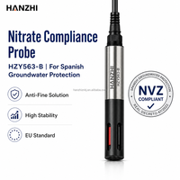 Sonde de nitrogène ammoniacal en ligne HANZHI HZY563-B pour l'eau souterraine, conformité NVZ |   Interface RS-485 certifiée IP68, plage de mesure 0-1000 mg/L
