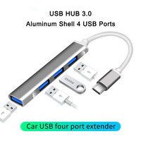 Harga grosir adaptor OTG Multi Splitter Tipe C 4-Port Usb C 3.0 Hub cocok untuk komputer Notebook Desktop