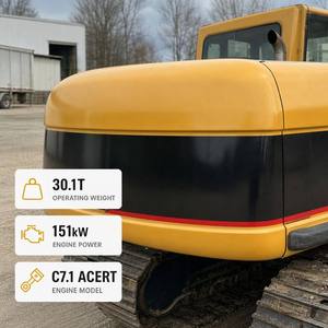 Excavadora pesada de 29 toneladas con cucharón de 1.4m3 para obras de terraplenes en sitios de construcción con control remoto industrial inalámbrico. - Product Image 4