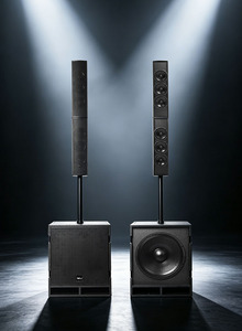 Sistema de <span class=keywords><strong>Altavoces</strong></span> de Columna DSP Amplificado AL453+SUB905, Amplia Dispersión, Columna PA Activa Todo en Uno con Subwoofer de 15 Pulgadas para Escenario - Product Image 6