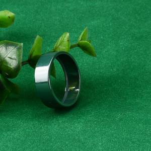 แหวนอัจฉริยะเซรามิกสีเขียวปรับแต่งได้พร้อมฟังก์ชันติดตามการนอนหลับ AMOLED แสดงภาพตัวอย่าง - Product Image 6