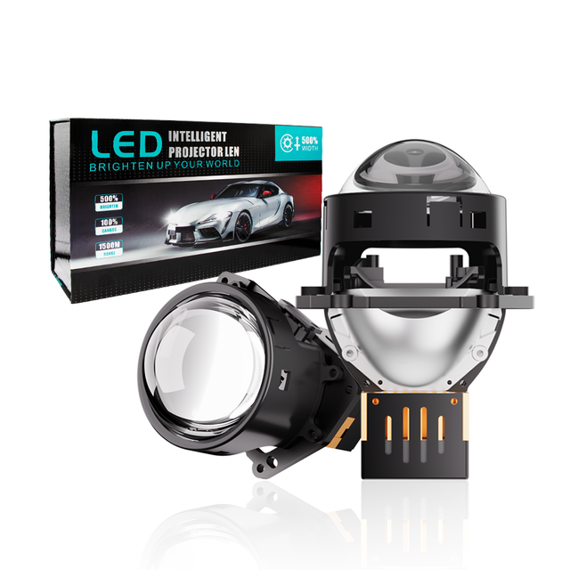 3.0Inch 2.5Inch Bi Led Projector Lens 108W Led Light Lens With Laser Canbus Led Headlight Lens for Cars