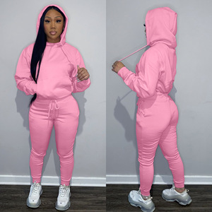 Vernal – vêtements pour femmes, couleur unie, manches longues, survêtement de sport, ensemble de 3 pièces, nouvelle collection 2023 - Product Image 4