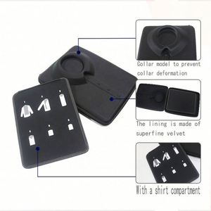 Premium <b>EVA</b> Black Shirt Storage Bag Case Anti-Wrinkle Travel Display Garment Bag 3D Ventilation Waterproof for Suitcase/Closet - Product Image 3