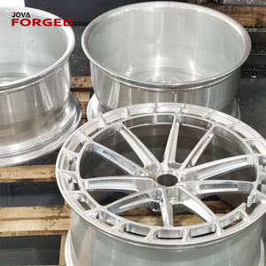 JOVA New Commercial Custom Brushed Aluminum Alloy 5x114.3 Frozen Gold Forged Multi-<b>Spoke</b> Retrofit/Upgrade Passenger Car <b>Wheels</b> - Product Image 5