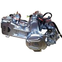 Nouveau moteur de moto complet en alliage d'aluminium refroidi par eau, monocylindre 4 temps CDI 130CC, pour route/tout-terrain universel