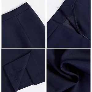 Jupes portefeuille <span class=keywords><strong>taille</strong></span> plus pour femmes, uniformes de bureau, tenues de travail ajustées, shorts, jupes midi <span class=keywords><strong>taille</strong></span> haute, vêtements grandes tailles - Product Image 6