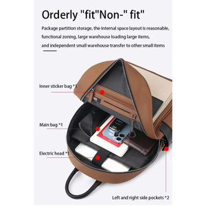 <span class=keywords><strong>Sac</strong></span> <span class=keywords><strong>à</strong></span> <span class=keywords><strong>dos</strong></span> végan personnalisé pour hommes en similicuir PU avec logo en relief <span class=keywords><strong>sac</strong></span> <span class=keywords><strong>à</strong></span> <span class=keywords><strong>dos</strong></span> de voyage pour ordinateur portable travail d'affaires doublure imperméable en polyester - Product Image 5