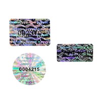 Autocollants de sécurité holographiques personnalisés avec numérotation séquentielle, étiquettes authentiques anti-contrefaçon, protection de la marque