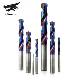Bộ mũi khoan xoắn kim loại đa thông số XDracon HRC55/65, mũi khoan cacbua vonfram dùng cho máy CNC - Product Image 2