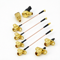 Câble coaxial RF de haute qualité, pigtail micro coaxial SMA MMCX, jumper, prix d'usine OEM ODM, vente en gros