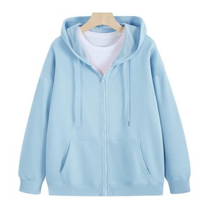 Sudadera con Capucha y Cremallera Unisex, Ropa de Trabajo de Fibra de Poliéster, Uniforme de Otoño - Product Image 4