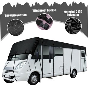 Copertura per Caravan MESOROCK 210D in tessuto Oxford resistente agli agenti atmosferici per Caravan copertura per tetto pieghevole universale adatta per camper - Product Image 2