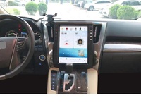 Autoradio Android 11 13 pouces pour Toyota Alphard 30 Vellfire 30 2015 - 2020, récepteur stéréo, lecteur multimédia, GPS, unité de navigation