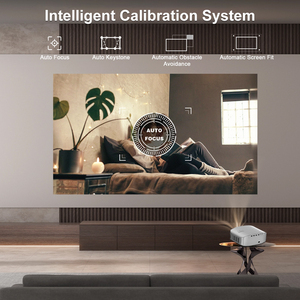 Máy chiếu di động thông minh D8W nâng cấp 20000 lumens, độ phân giải gốc 1080P Full HD, tương thích 4K, hệ điều hành Android, máy chiếu <span class=keywords><strong>video</strong></span> rạp hát tại gia - Product Image 5