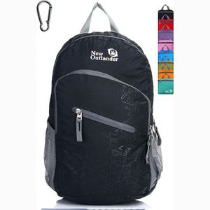 Échantillon gratuit Sac à dos pliable léger promotionnel Sac à dos de voyage pliable portable Sac à dos pliable imperméable - Product Image 4