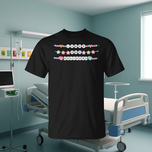 T-shirt da infermiera per il parto e il post-parto, unisex, girocollo, manica corta, stampa grafica, abbigliamento promozionale - Product Image 4