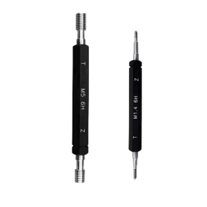 Jauge d'adéquation filetée M8 1.25-6H NPT de haute précision, outil de mesure, jauge annulaire Go/No-Go, marque <span class=keywords><strong>XT</strong></span>, emballage en carton, MOQ 1 pièce - Product Image 4