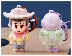 Llavero de Personaje de Dibujos Animados 2026, Fabricante al por Mayor, Diseño 3D con Flocado, Lindo Llavero de Vaquero para Juegos, Divertido Regalo Pequeño para Mochila Escolar, <span class=keywords><strong>Teléfono</strong></span> de Niños - Product Image 1