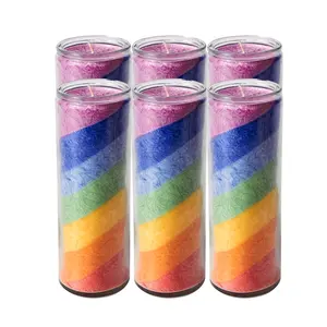 Venda por atacado de velas de luxo, grande jarra de vidro tall velas perfumadas preço barato