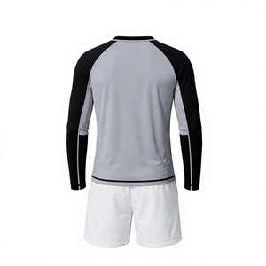 <b>Men</b> Latest Design <b>Compression</b> <b>Shirt</b> Quick Dry Breathable Slim Fit Spandex/Polyester O-Neck Rash Guard Gym Wear - Product Image 4