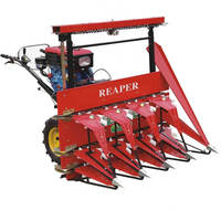 BAS Prix Diesel Automoteur Blé Sésame Paddy Paille Récolte Mini Faucheuse Napier Herbe Moissonneuse Machines Pakistan