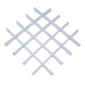 Современная перфорированная решетка из окрашенного в черный цвет алюминия для потолков в больницах, спортзалах, торговых центрах, отелях – влагостойкий металлический ламельный профиль - Product Image 3