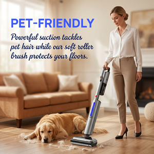 Cordless Wet Dry Vacuum Cleaner & <b>Mop</b> Combo, 2-in-1 Self-<b>Cleaning</b> Stick Vacuum for Hard Floor Pet Hair, Powerful Suction Lightwe - Product Image 4