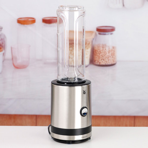 <span class=keywords><strong>WMF</strong></span> KitchenMinis Smoothie-to-Go, mixeur portable compact, deux récipients de mélange/consommation de 0,6 L, 300 W, acier inoxydable mat - Product Image 2