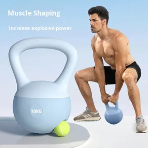 <span class=keywords><strong>Kettlebell</strong></span> en acier souple Trykid pour hommes, fitness à domicile, 8 kg, swing 10 kg pour squats et entraînement abdominal, fabriqué en Chine - Product Image 1