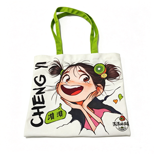 High Strength Polyester Canvas Tote Bag With Reinforced Handle Custom Printed for <b>Trade</b> Show Exhibition <b>Shopping</b> Travel - Product Image 4