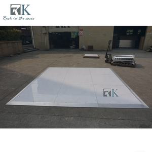Piso de baile para eventos al aire libre portátil Pisos de plataforma cuadrados blancos - Product Image 2