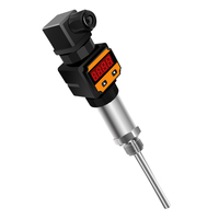 Sonde de température numérique PT1000 personnalisable OEM/ODM avec transmetteur, écran LCD, sortie 4-20mA, en acier inoxydable, IP65