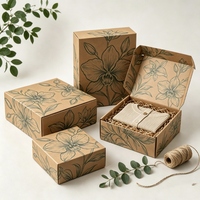 Maßgefertigte Geschenkbox mit Geprägtem Logo, Wasserdicht, Umweltfreundlich, mit Bandgriff, Papiertüte, Luxuriöses Hardcover-Verpackungsset für Kleidung und Schmuck