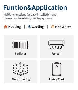 Giá tốt nhất 9-30kw chia biến tần không khí-to-nước bơm nhiệt cho hộ gia đình năng lượng mặt trời/điện sử dụng cao cop năng lượng hiệu quả sưởi ấm - Product Image 2