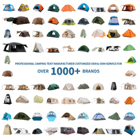 Tente de camping gonflable personnalisable, multi-styles, ultralégère, portable, imperméable, pliable, familiale, pour la randonnée, le glamping, en plein air