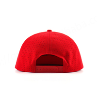 Gorra Snapback de Alto Rendimiento para Exteriores con Logotipo de Parche de Goma de Hoja Tropical Floral de 6 Paneles, Personalizada, de Alta Calidad, Cortada con Láser, Venta al por Mayor