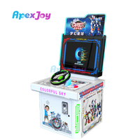 Frog Racing - Machine de jeu d'arcade de course pour enfants, simulateur vidéo de course d'animaux de dessin animé à monnayeur, équipement de divertissement