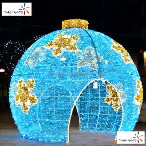 Bola LED gigante, luces de bola LED para decoraciones navideñas, decoración festiva - Product Image 6