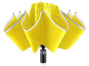 <span class=keywords><strong>Parapluie</strong></span> <span class=keywords><strong>inversé</strong></span> grand coupe-vent pluie et soleil Compact pour femmes hommes voyage <span class=keywords><strong>parapluie</strong></span> pliant avec sac de couverture - Product Image 4