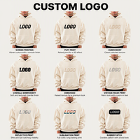 Sweat-shirt à capuche surdimensionné et ample pour homme, 100 % coton, anti-boulochage, personnalisé avec broderie OEM, style athleisure