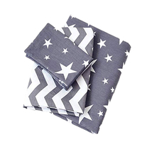 Housse de couette, drap et taies d'oreiller 100% coton, ensemble de literie pour bébé, doux pour la peau