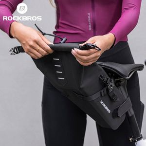 Sacoche de selle de vélo grande capacité personnalisée BSCI, sacoche arrière pour vélo, sacoches de vélo, sacoches de porte-bagages arrière, étanche - Product Image 2