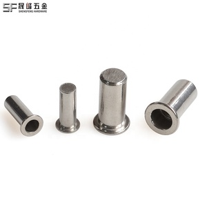 Hạt đinh tán đinh tán bằng khí nén đánh bóng 10 #-32 1/4 '-20 5/16'-18 3/8 "-16 Đầu phẳng ren chèn hạt đinh tán hạt đinh tán mù dài - Product Image 6